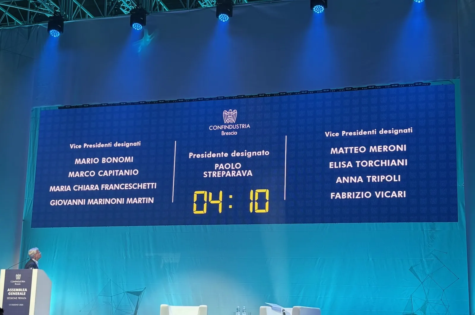 Confindustria Brescia: Paolo Streparava è il nuovo presidente. Assemblea Generale al Brixia Forum tra bilanci, visione futura e partecipazione attiva delle imprese associate