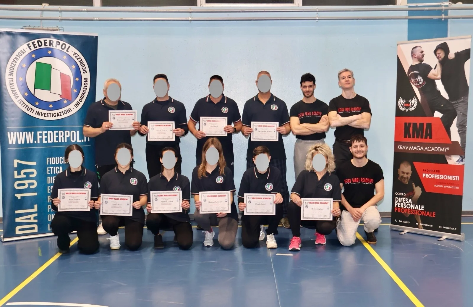 Concluso con successo il corso di difesa per professionisti promosso dal Delegato Federpol di Brescia